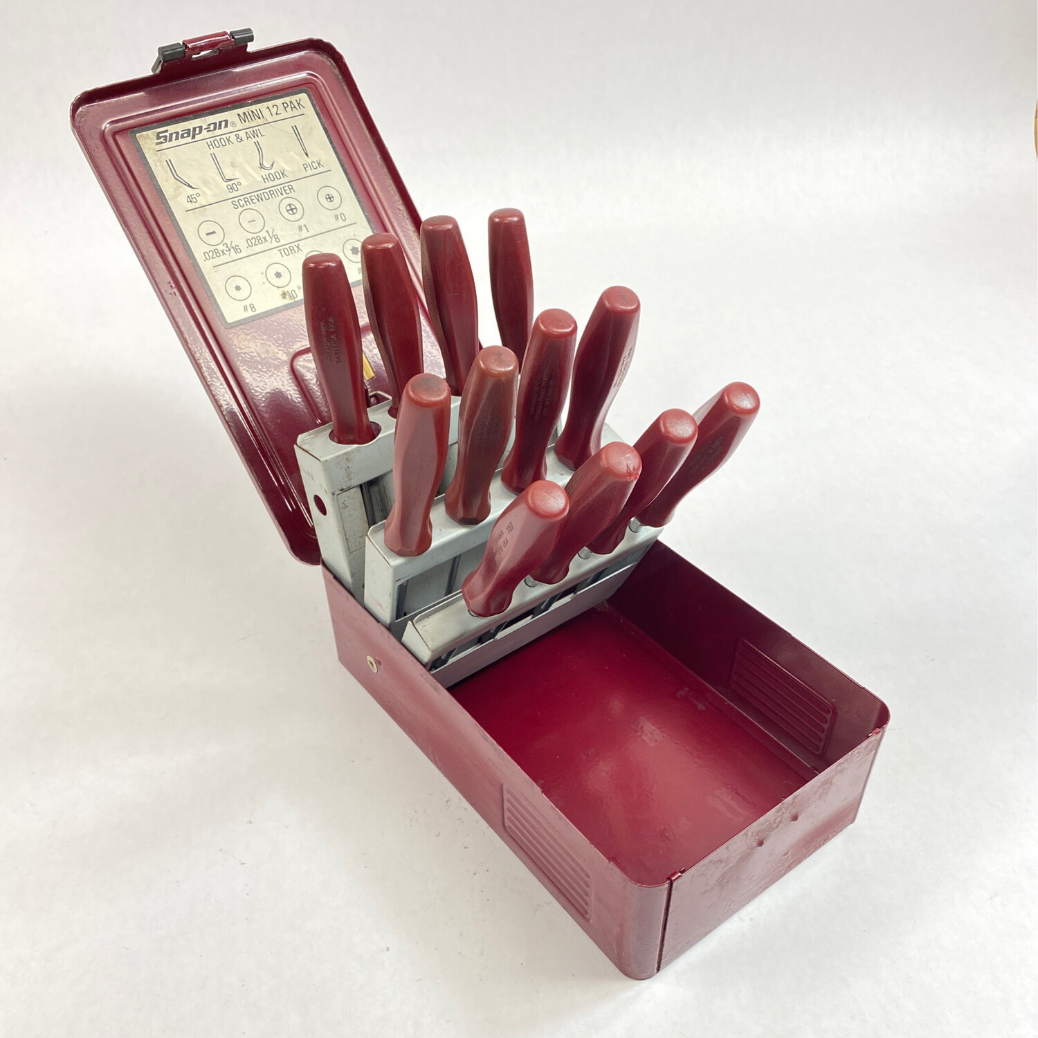Snap On Mini 12 Pc. Hook & Awl, Screwdriver Torx Set