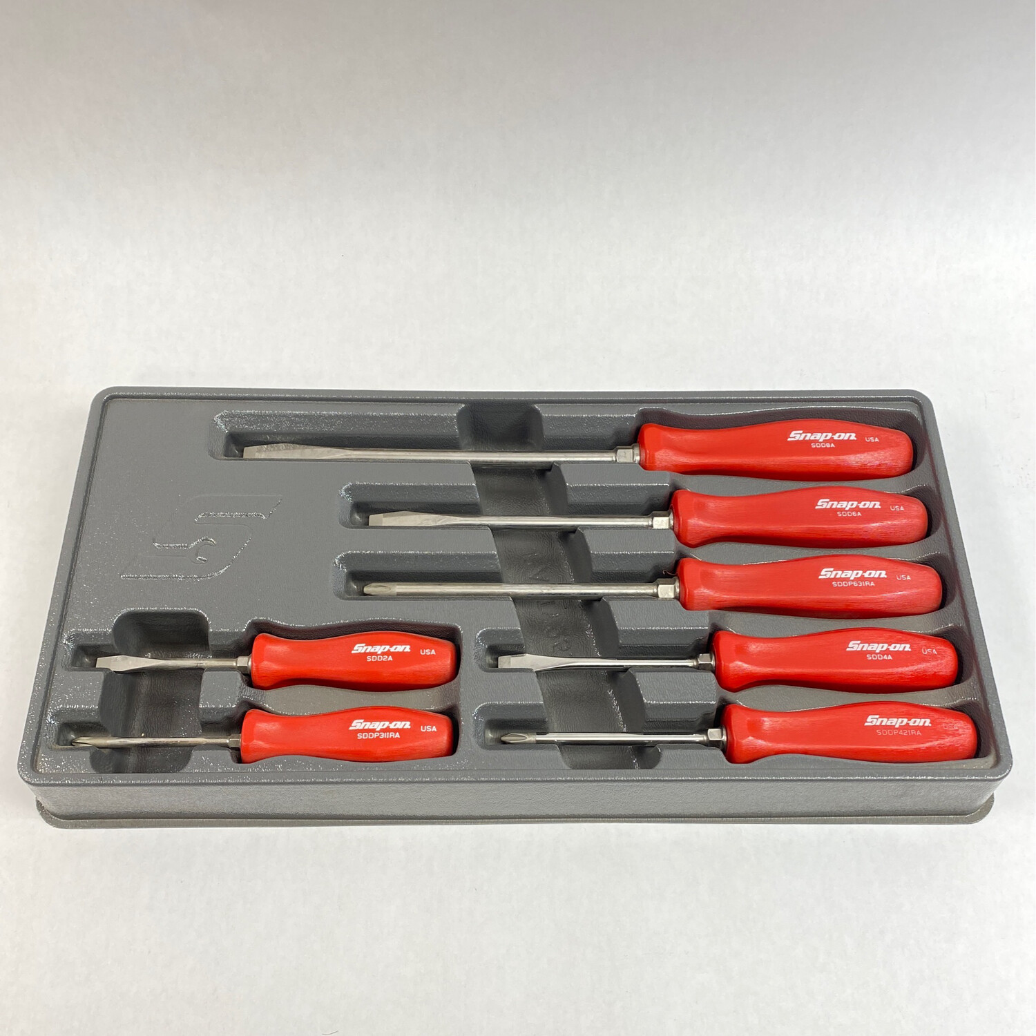 thumbnail image 2 of Snap-on Orange Mini Hard Grip Screwdriver Set – 4pc Combo SDDX40AO – P1, 3/16, 1/8, P0 2 of 3