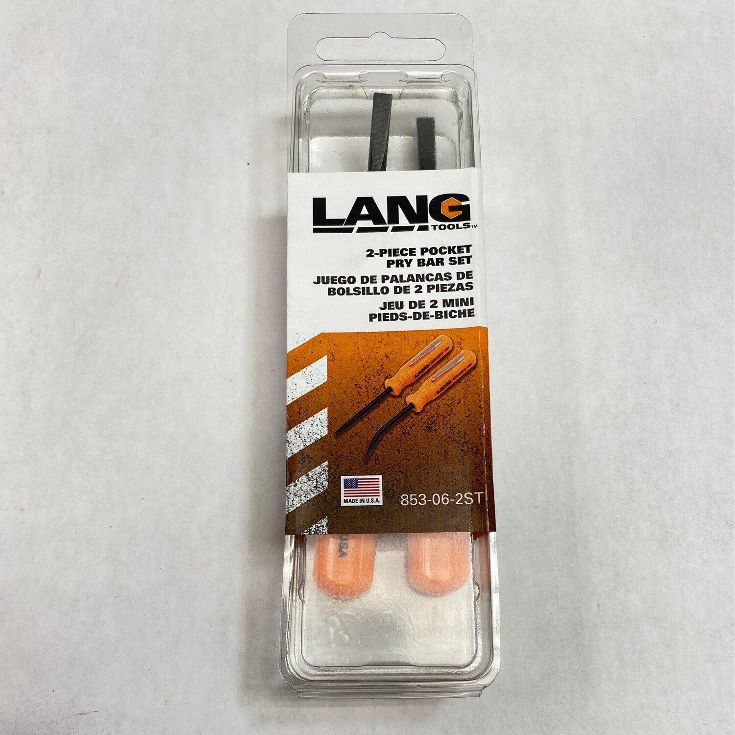 Lang Tools 2 Pc. Pocket Pry Bar Set, 853-06-2ST