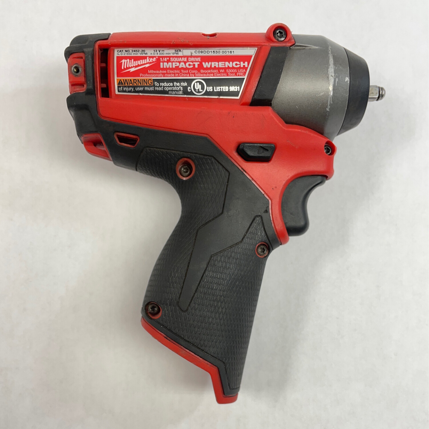 Milwaukee M12 Fuel 1 4 Square Drive Impact Wrench 2452 20