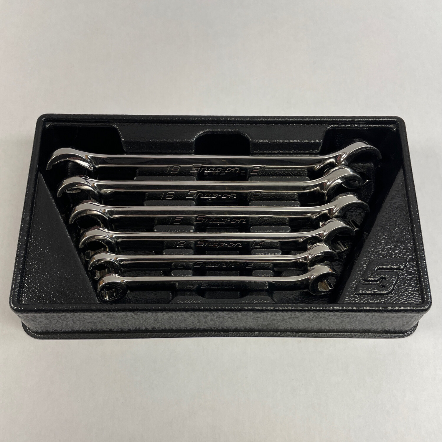 Snap On 6 Pc. 6Point Metric Flank Drive Double End Flare Nut Wrench