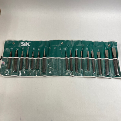 S•K Tools 16 Pc. Punch And Chisel Set