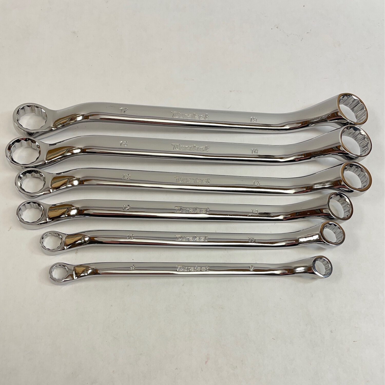Duralast 6 Pc. Metric Double Box End Wrench Set (8-19mm)