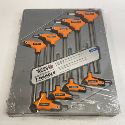 Matco Tools T-Handle 9 Pc. SAE Hex Key Set, STX9