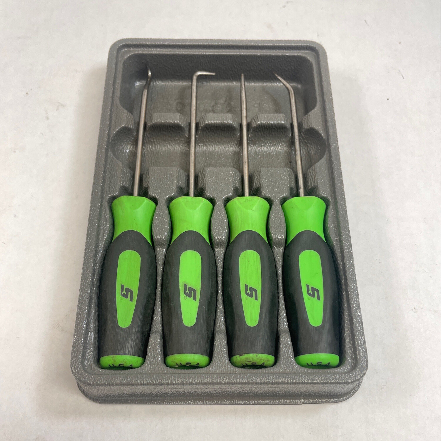 Snap On 4 Pc. Instinct Soft Grip Miniature Pick Set, SGASA204CG Shop Tool Swapper