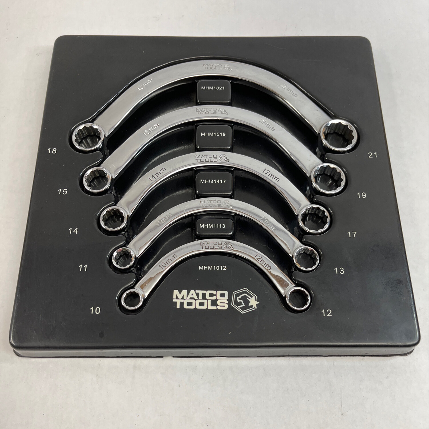 Matco Tools 5 Pc. Metric Half Moon Wrench Set, SMHM5T Shop Tool Swapper