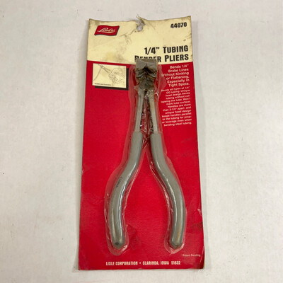 Lisle 1/4” Tubing Bender Pliers, 44070