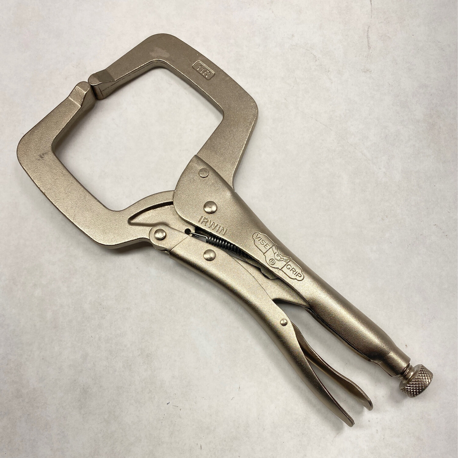 Irwin Vise Grip 11” C-Clamp Locking Pliers, 11R