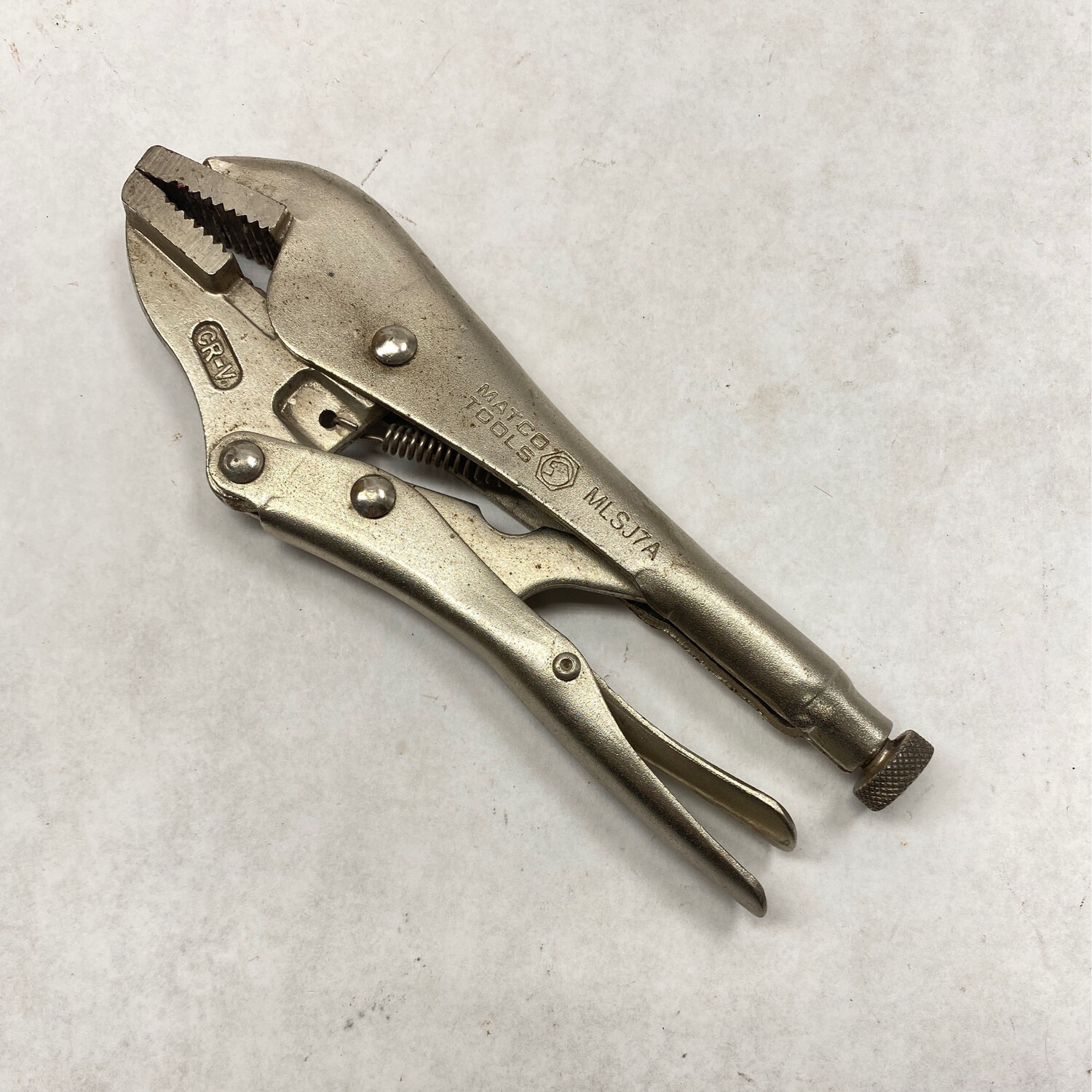 Matco Tools 7” Straight Jaw Locking Pliers, MLSJ7A