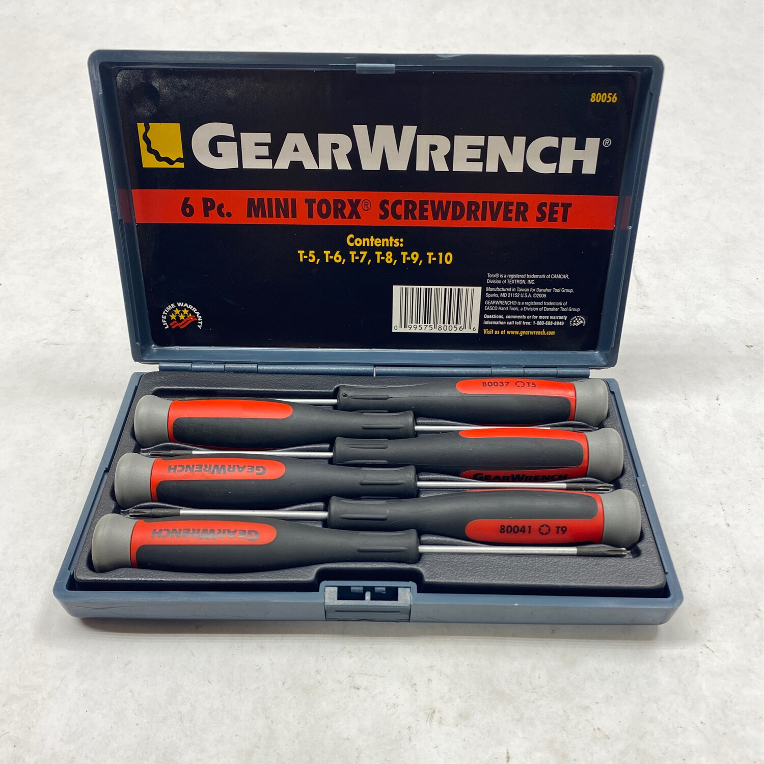 GearWrench 6pc. Mini Torx Screwdriver Set, 80056 - Shop - Tool Swapper