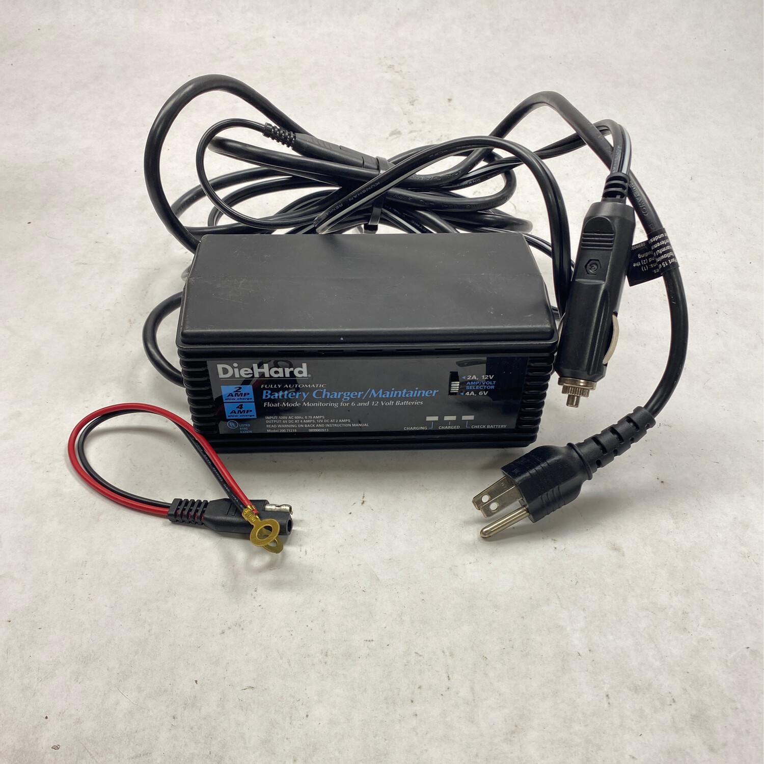 DieHard 6/12V Battery Charger And 2 Amp Maintainer Shop Tool Swapper