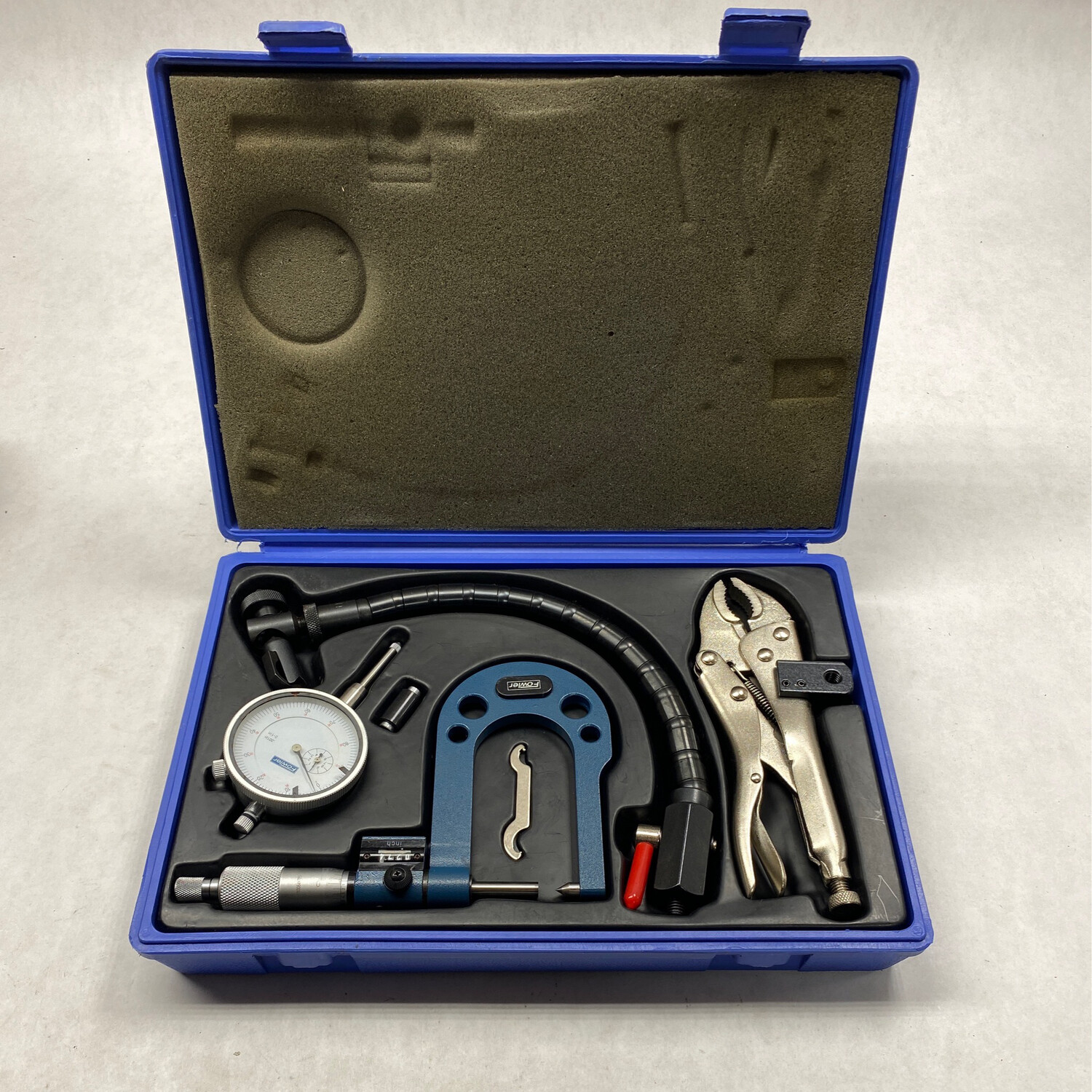 Fowler Disc & Rotor/Ball Joint Gage W/Micrometer Kit, FOW72-520-222
