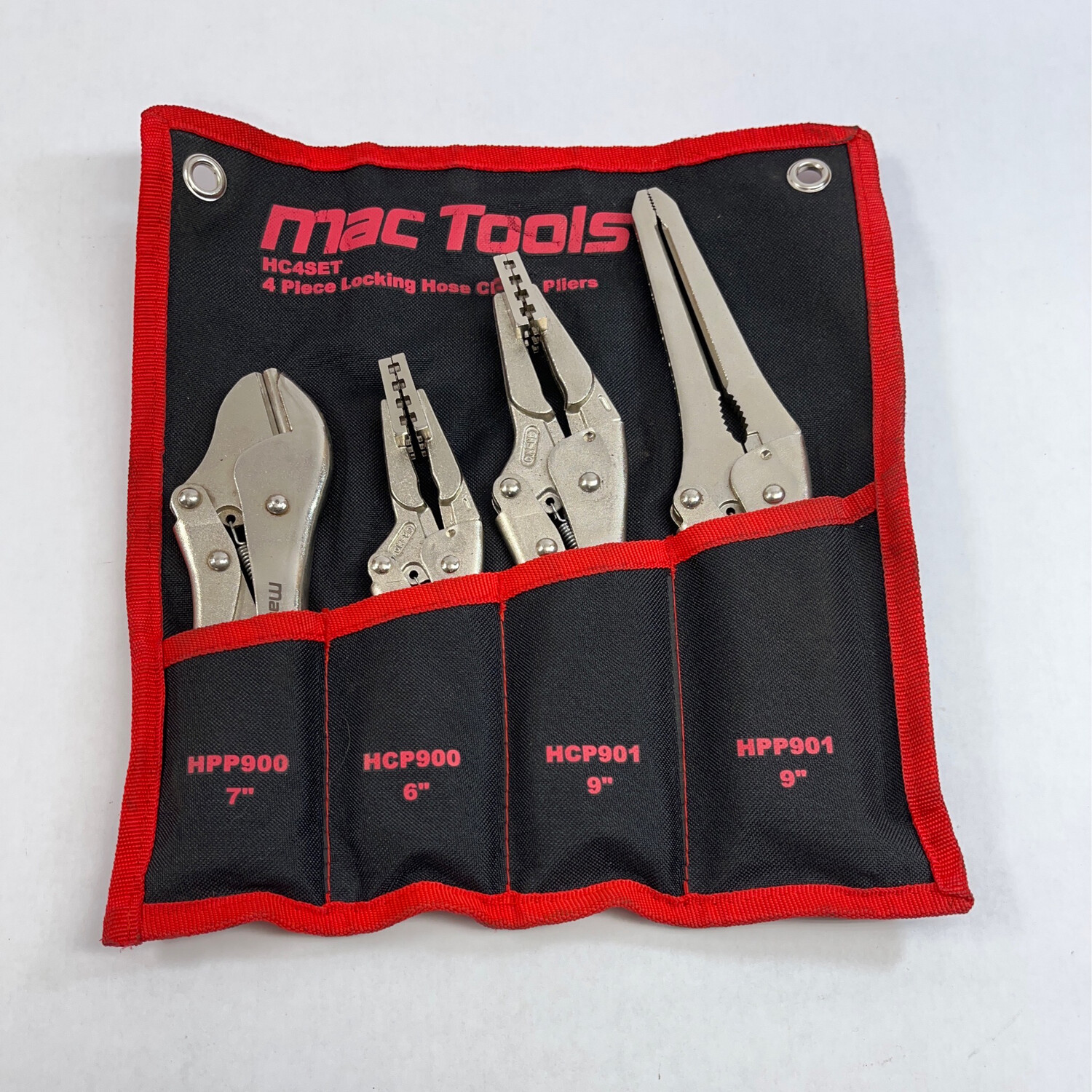 Mac Tools 4 Pc. Locking Hose Pincher and Clamp Pliers Set, HC4SET Shop Tool Swapper