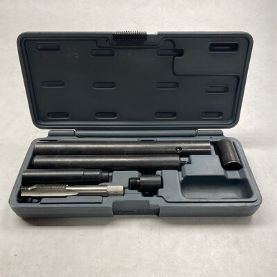 Lisle Deep Hole Aluminum Head M14X1.25 Spark Plug Hole Repair Kit, 65000