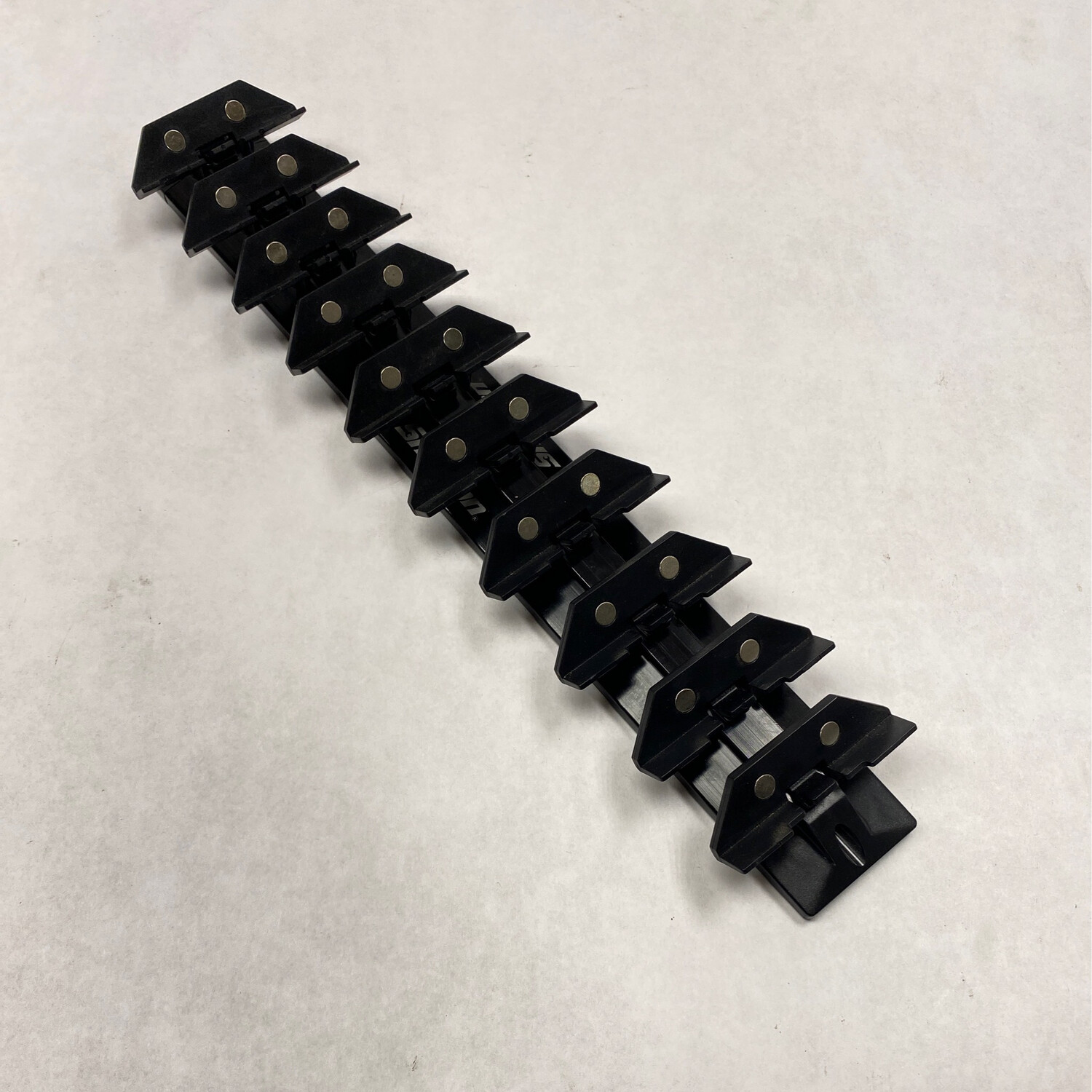 Snap On 12” Magnetic Wrench Rack, WRRAK12BK