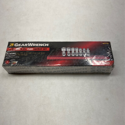 Gearwrench 7pc. 1/4” Drive SAE 6pt. Swivel Socket Set, 80310D