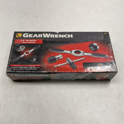 Gearwrench 5pc. Tap And Die Drive Tool Set, 3880