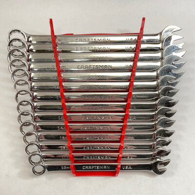 Craftsman USA 14 Pc. Metric 12-Point Combination Wrench Set (10-24mm)