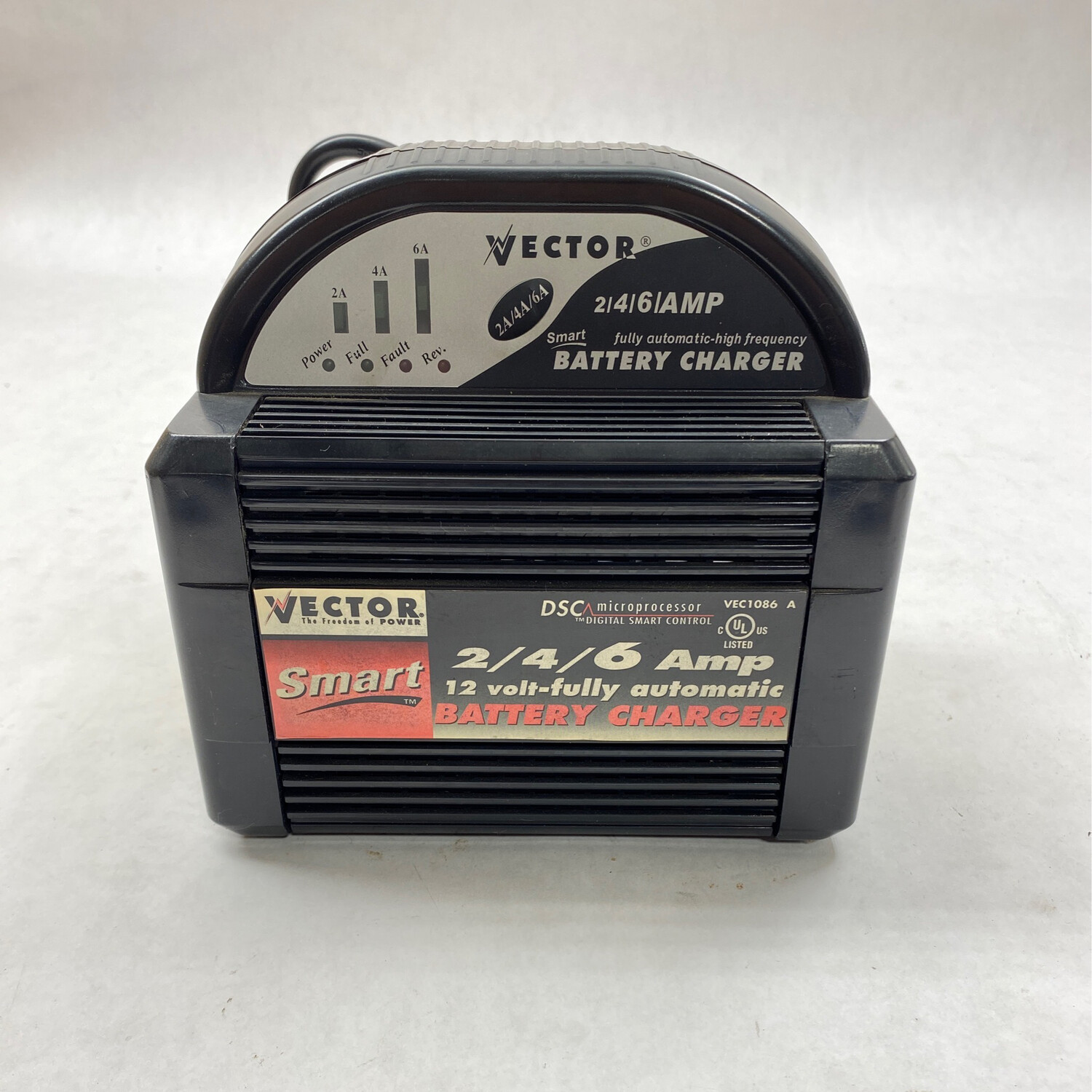 Vector Smart Automatic Battery Charger 2/4/6 Amp 12 Volt