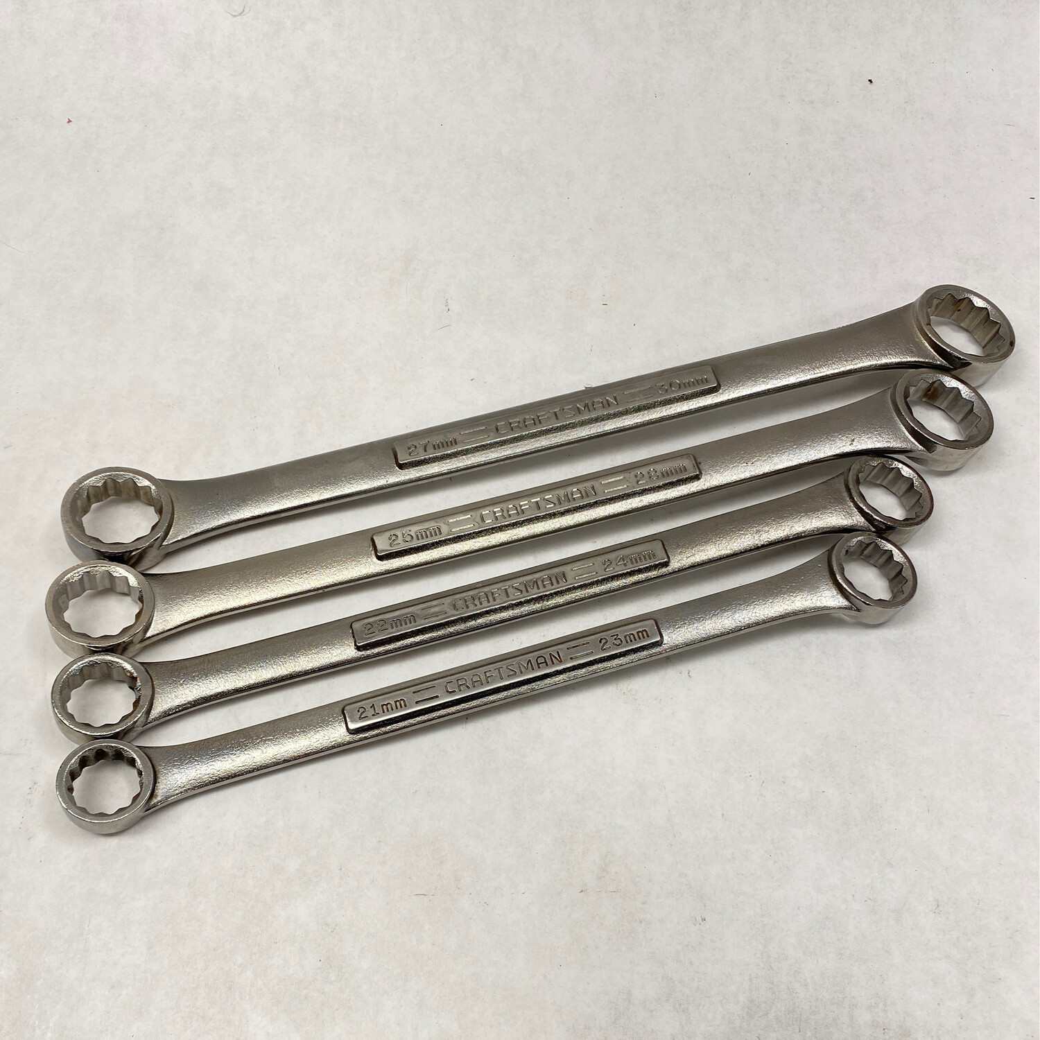 Craftsman 4pc. Metric Box End Wrench Set Shop Tool Swapper