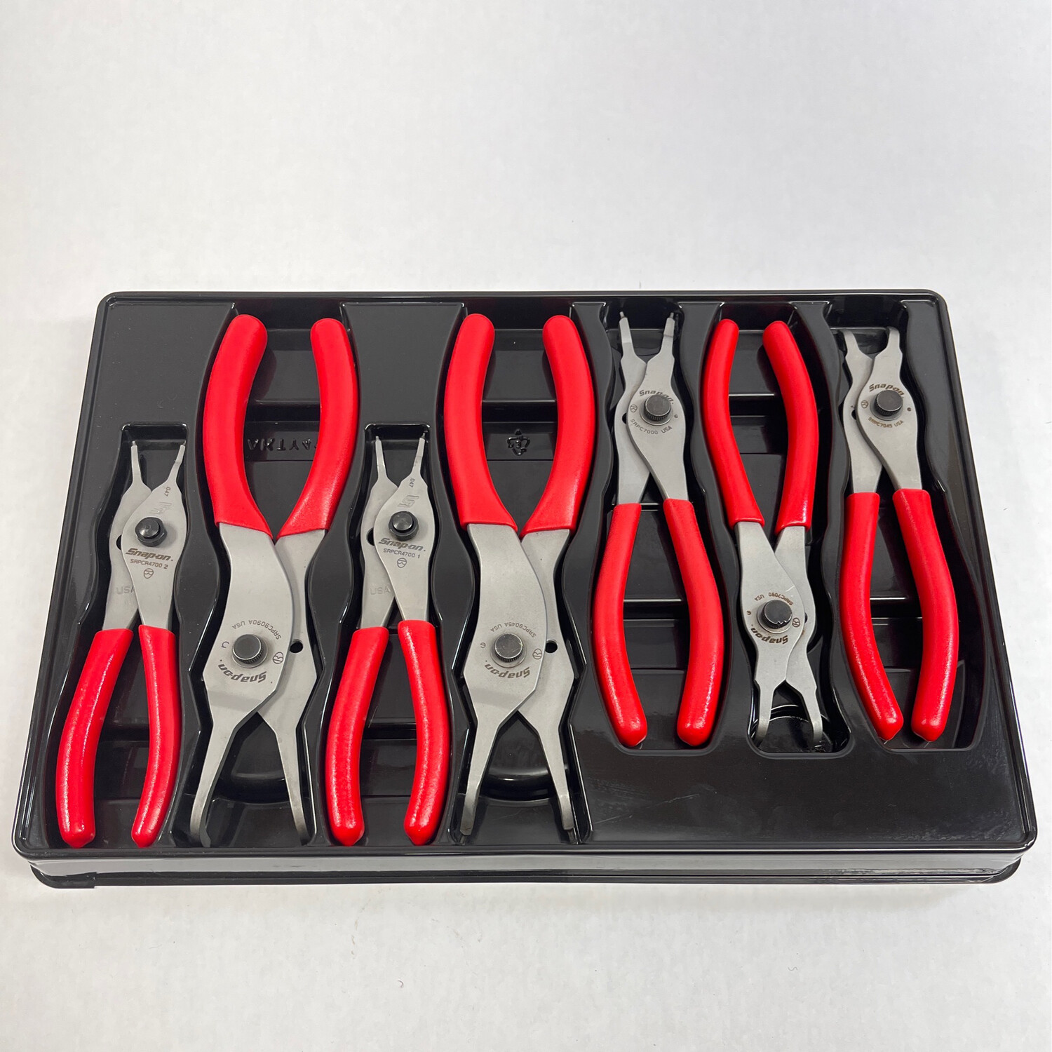 Snap On 7 Pc. Snap Ring Pliers Set, SRPCR107 Shop Tool Swapper