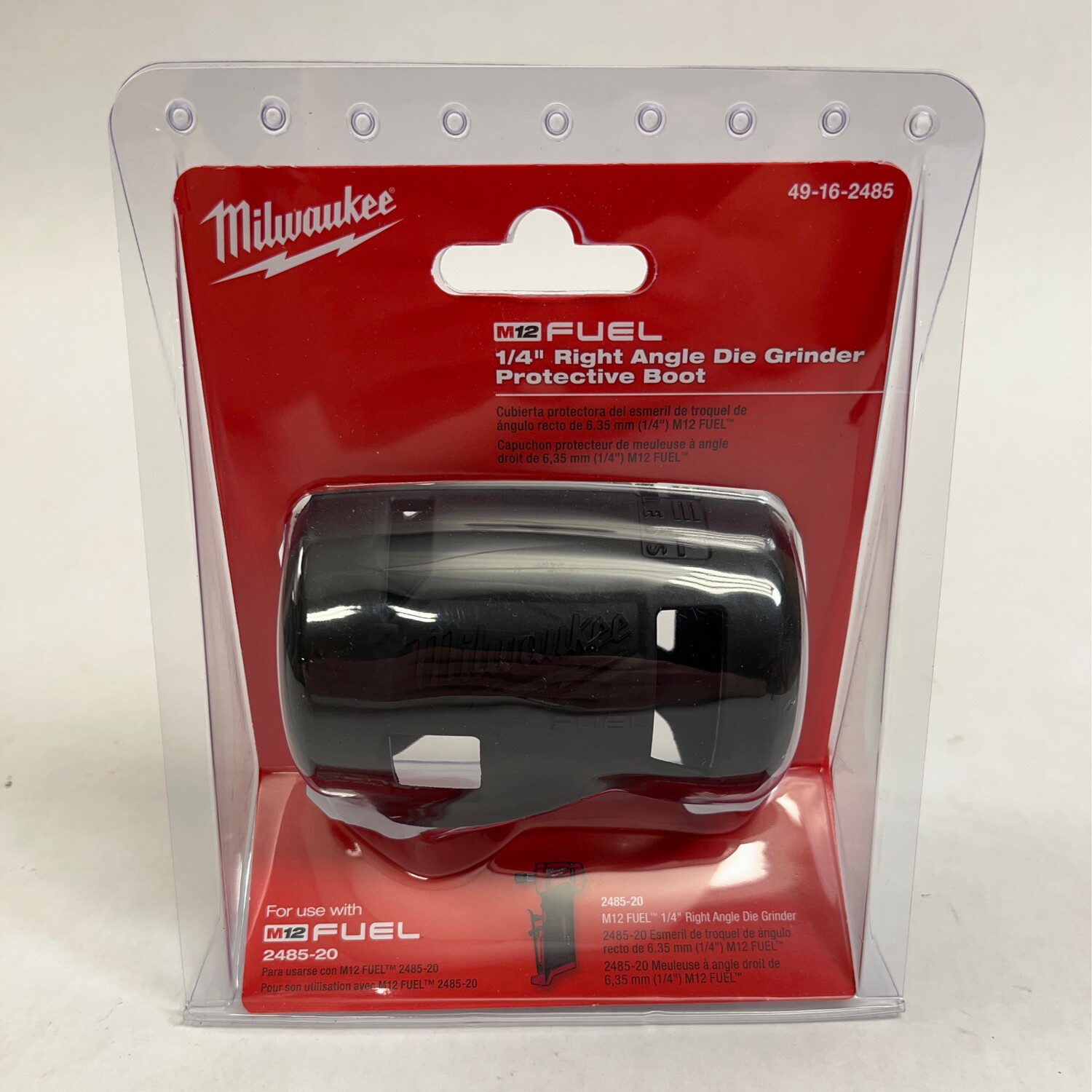 Milwaukee 1/4” Right Angle Die Grinder Protective Boot, 49-16-2485