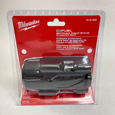 Milwaukee Mid-Torque Impact Wrench Protective Boot, 49-16-2960