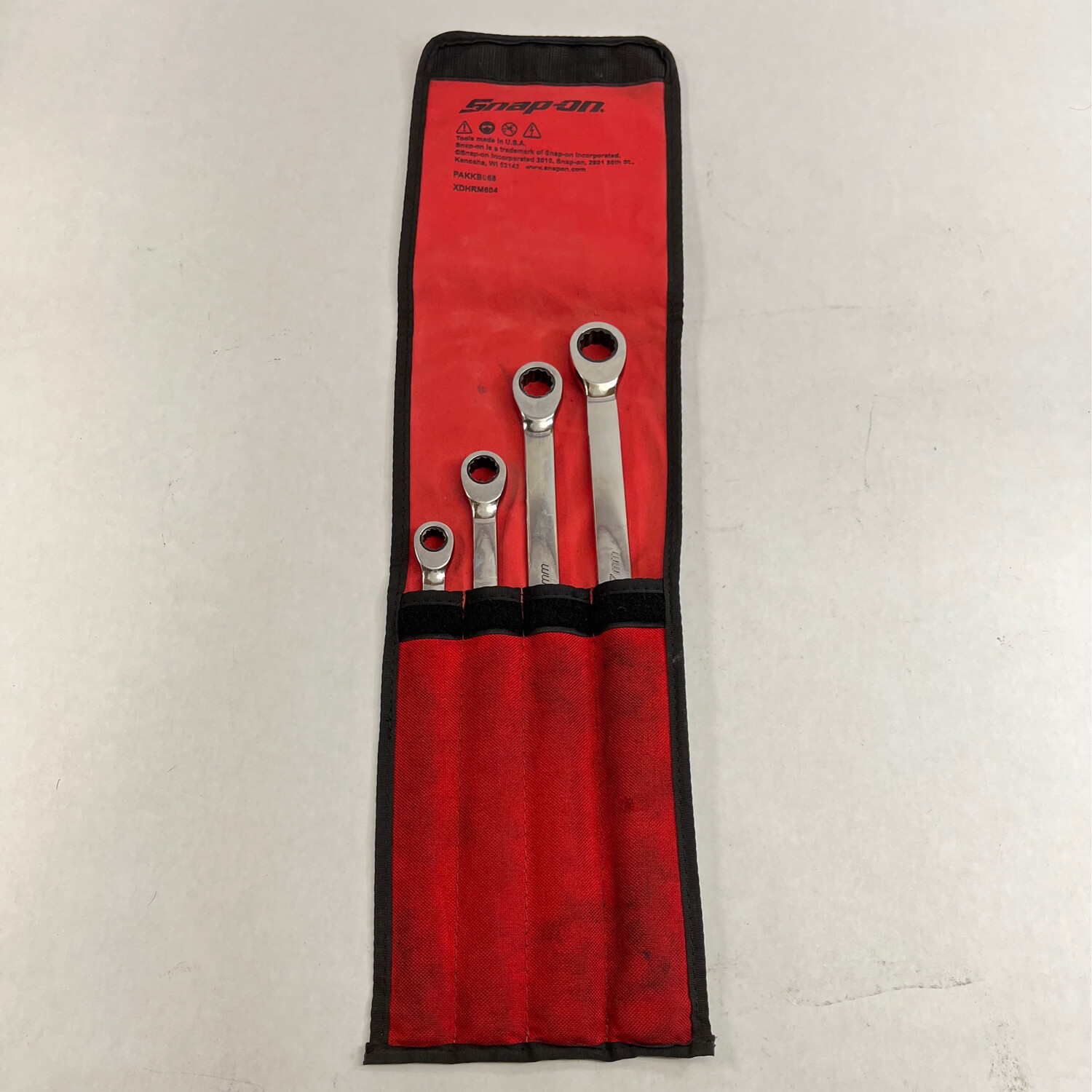 Snap On 4 Pc. 12-Point Metric Flank Drive (10-17mm)