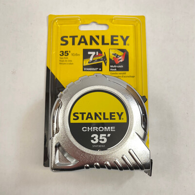 Stanley Chrome 35’ Measuring Tape, STHT30161