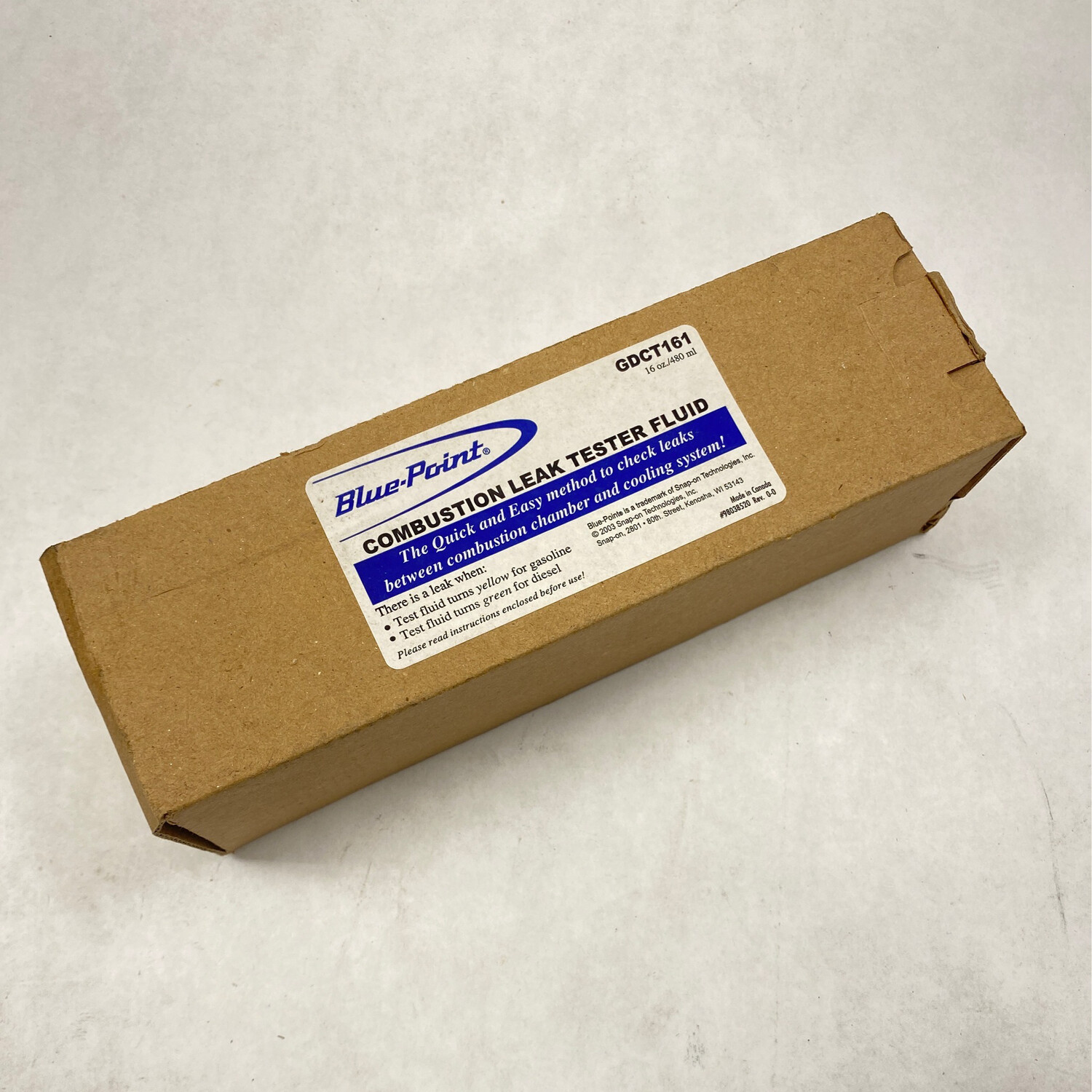 Blue Point Combustion Leak Tester Fluid, GDCT161