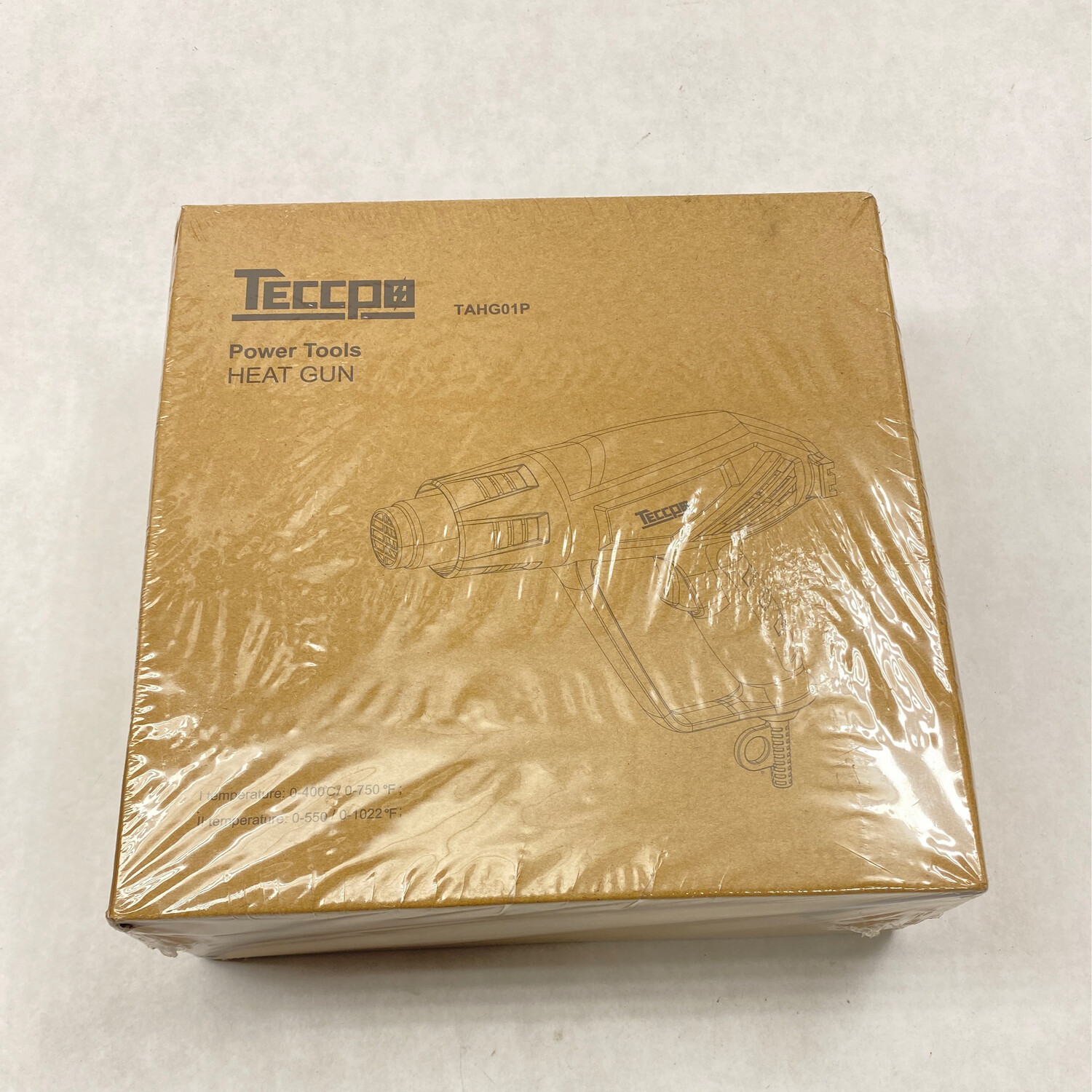 Teccpo 1500w Corded Heat Gun W/ 3 Settings, TAHG01P