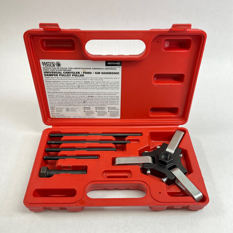 Matco Tools Universal Chrysler / Ford / GM Harmonic Damper Pulley