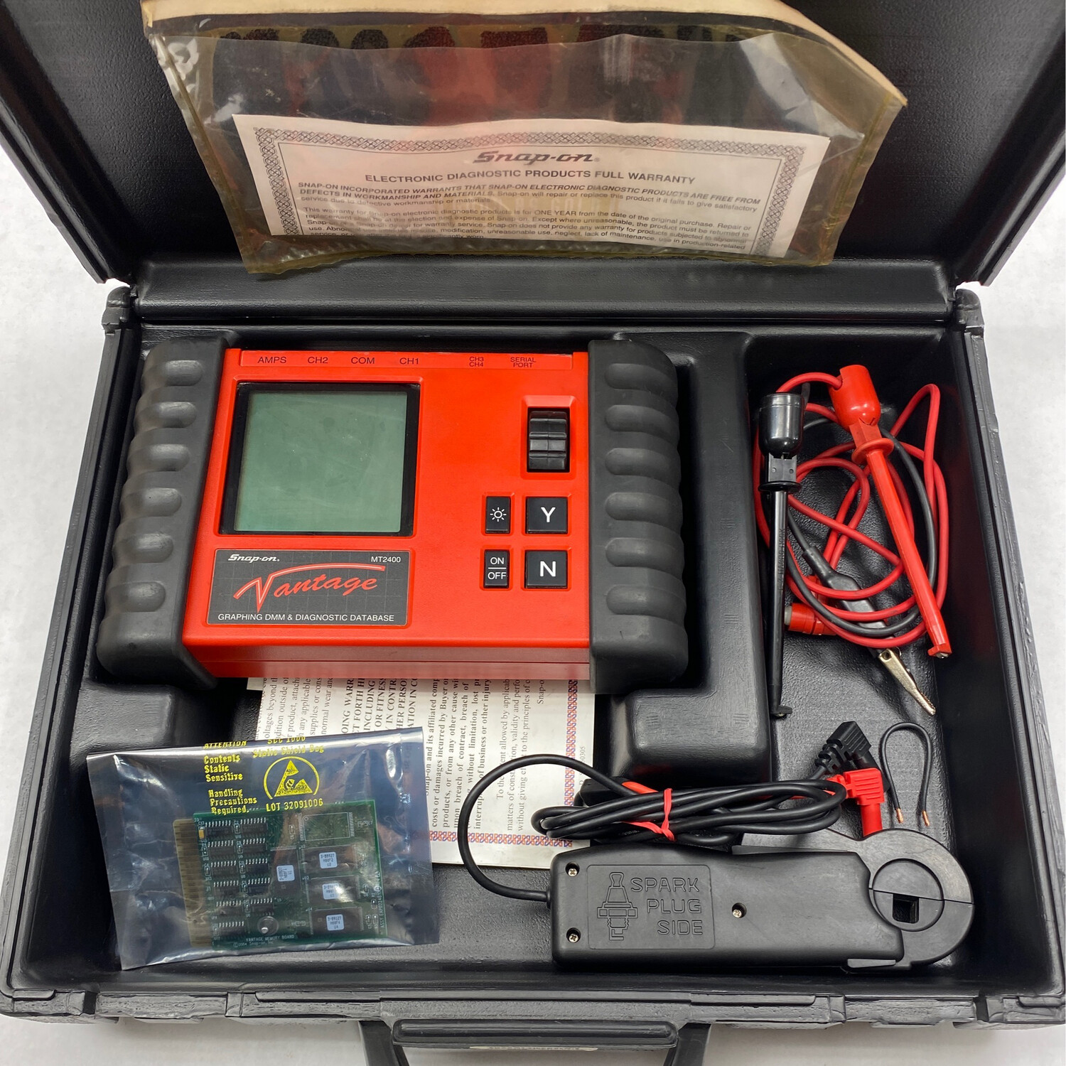 Snap On Vantage Diagnostic Power Graphing Meter, MT2400