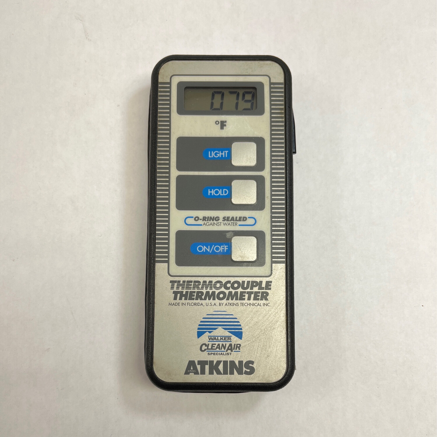 Atkins Walker Clean Air Digital Thermocouple Contact Thermometer