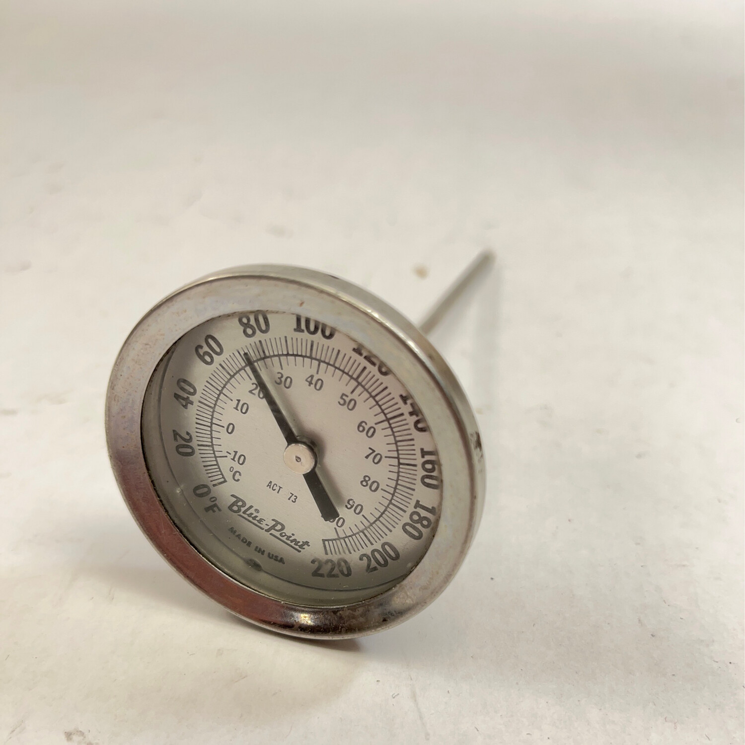 Blue Point Dual Scale Dial Type Thermometer, ACT73 Shop Tool Swapper