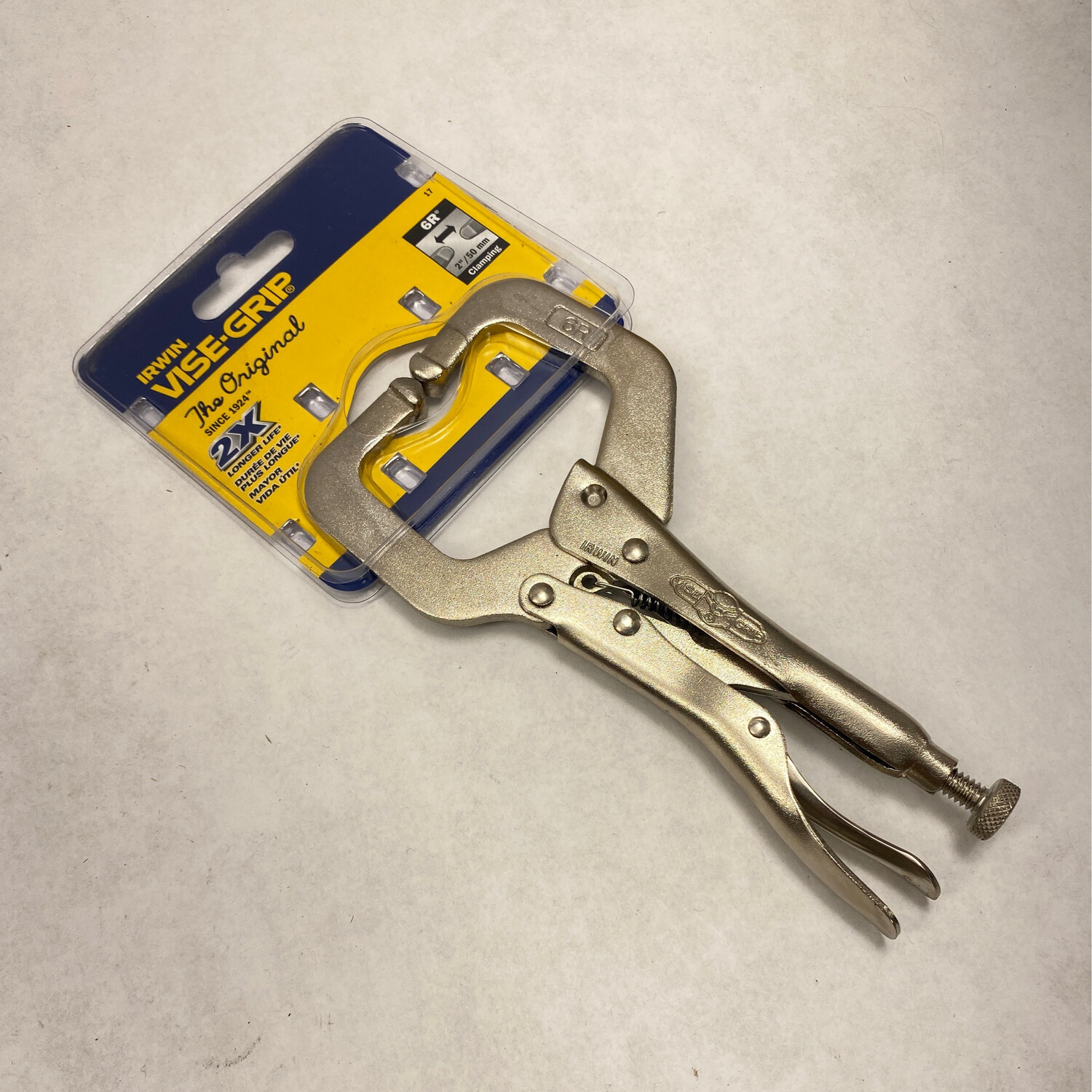 Irwin Vice Grip 6” C-Clamp Locking Pliers, 6R