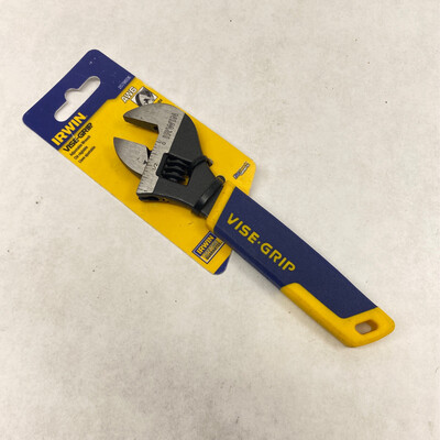 Irwin Vice Grip 6” Adjustable Wrench, AW6