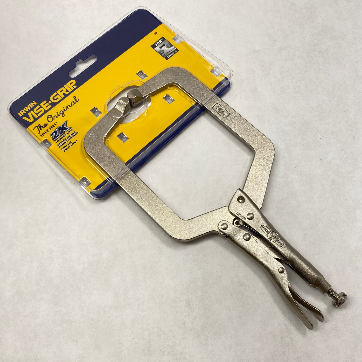 Irwin Vice Grip 9” C-Clamp Locking Pliers, 9DR