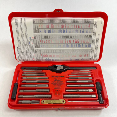 Snap On 41 Pc. Metric Tap And Die, TDM-117A
