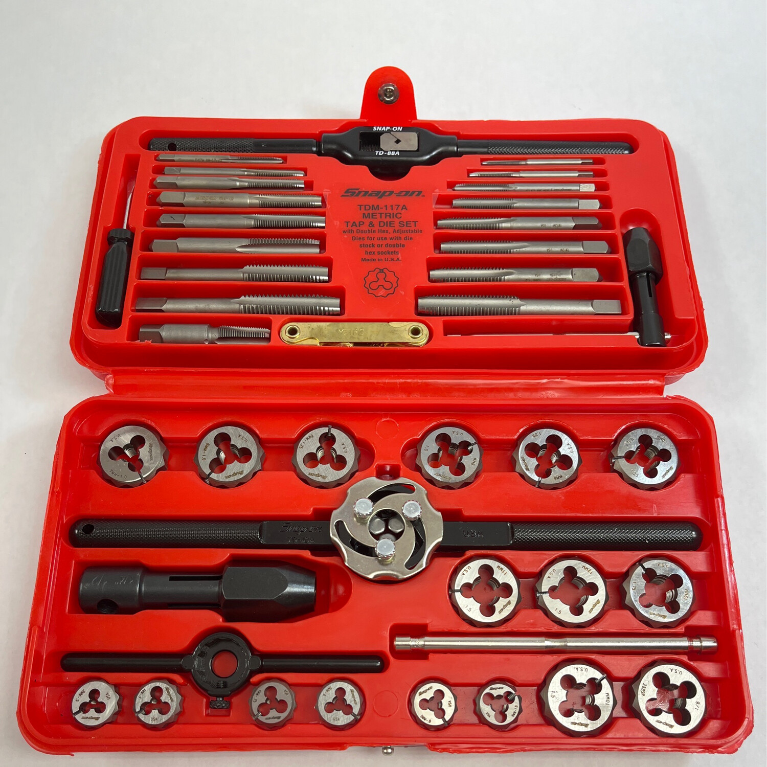 Snap On 41 Pc. Metric Tap And Die, TDM-117A