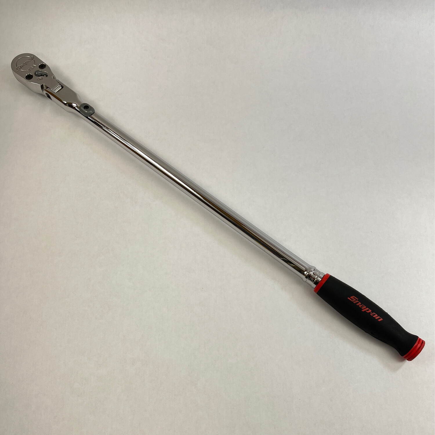 Snap On 1/2" Drive Dual 80 Technology Soft Grip Long Handle Locking FlexHead Ratchet, SHLX80A