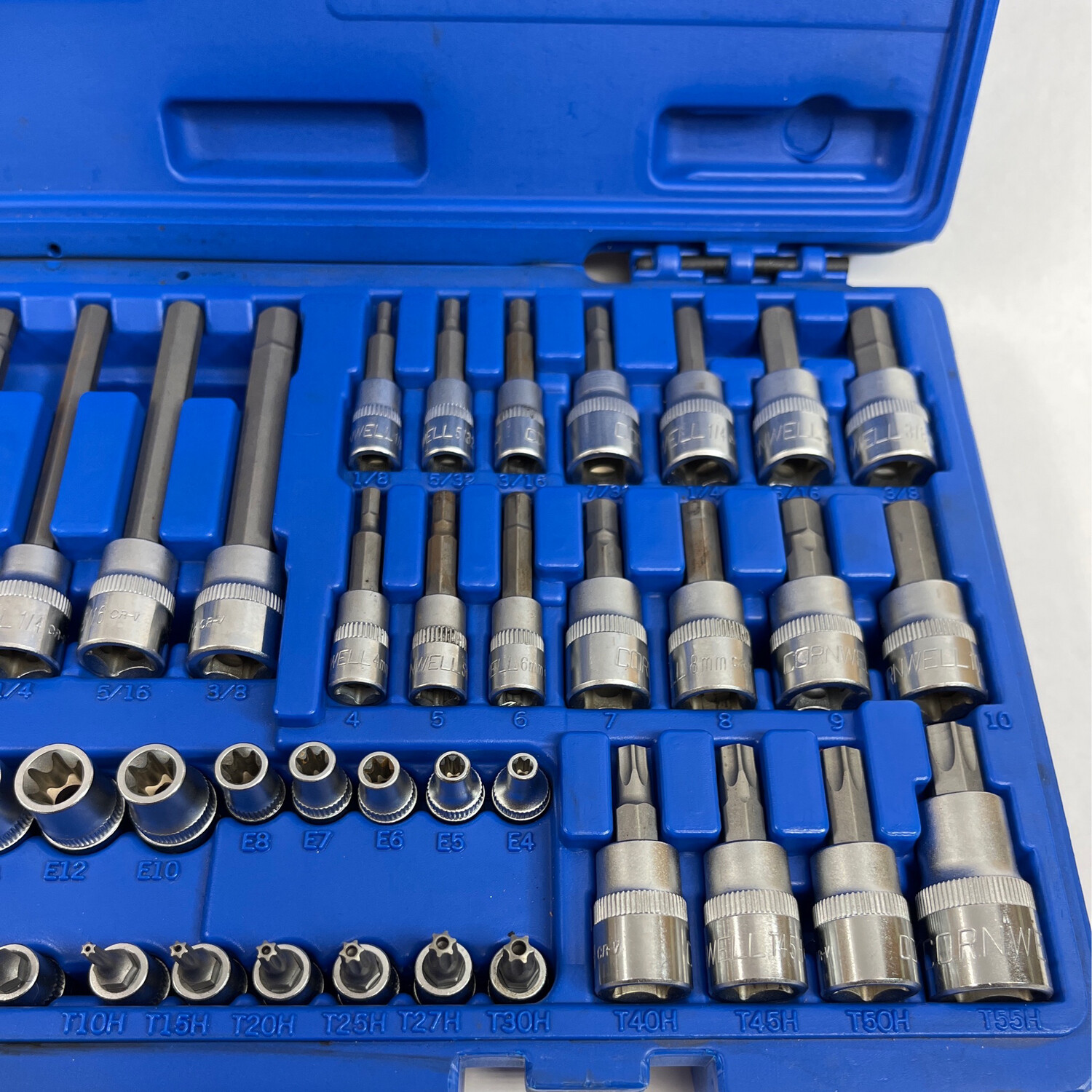 Cornwell Tools 62 Pc. Master Torx & Hex Bit Socket Set, CBS-MTH62S