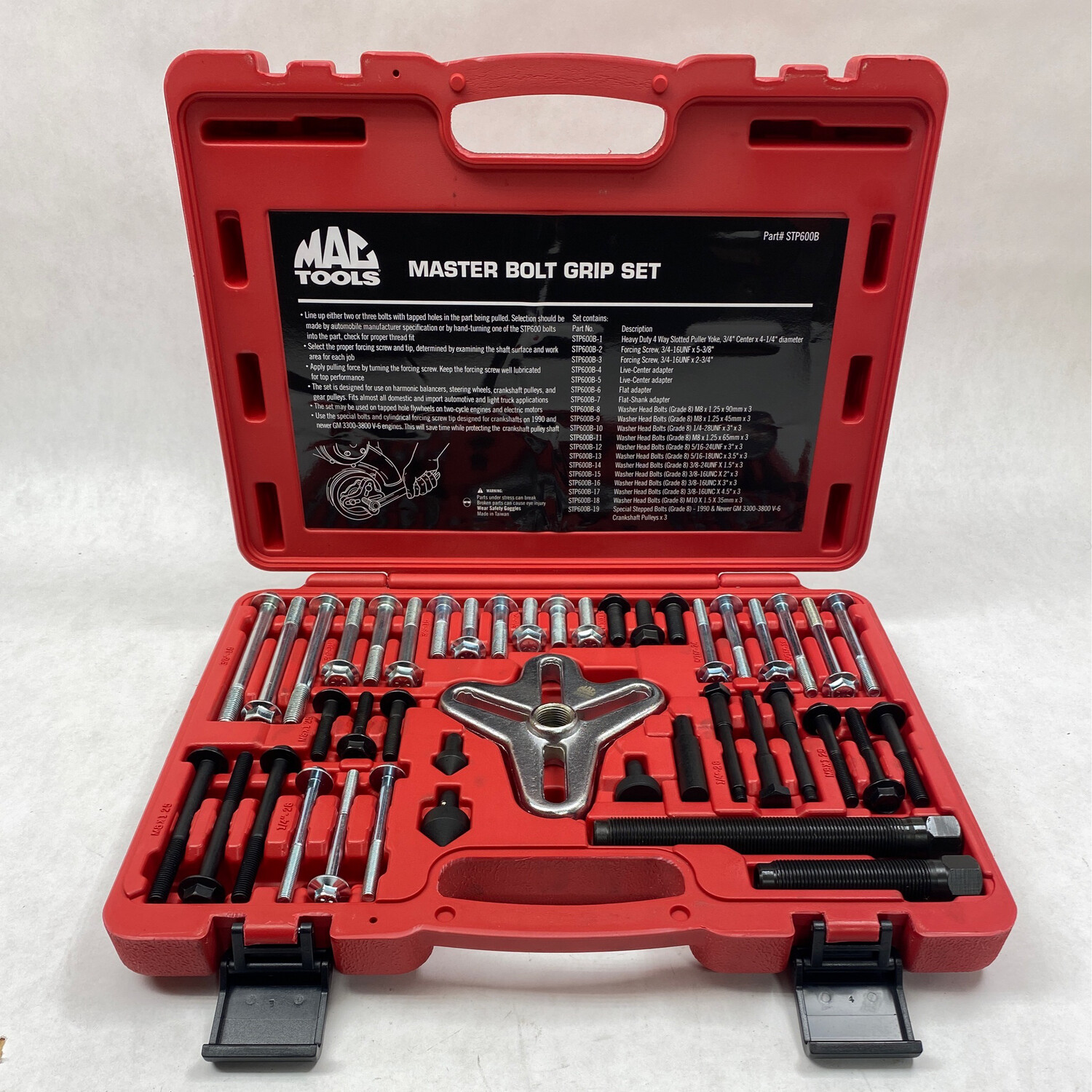 Mac Tools 43 Pc. Deluxe Master Bolt Grip Set, STP600B - Shop  