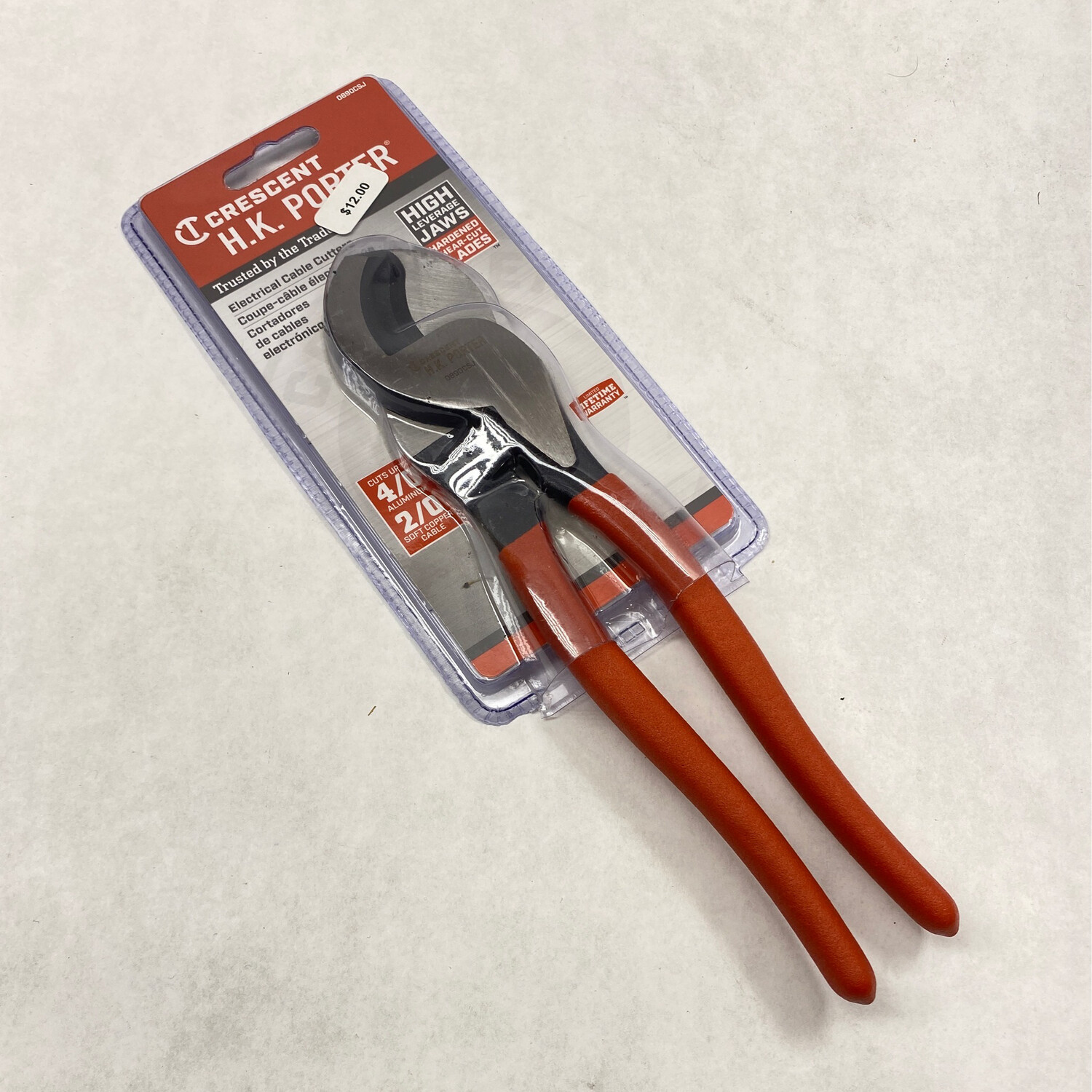 Crescent Electrical Cable Cutters, 0890CSJ