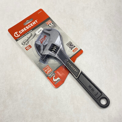 Crescent 10” Adjustable Wrench, AWTJ210VS