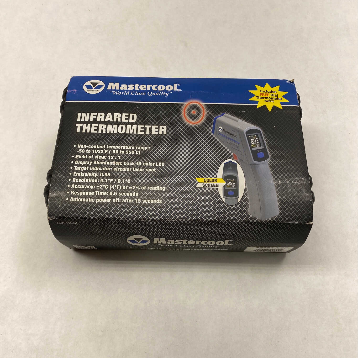 MasterCool Infrared Thermometer, 52224-A-SP