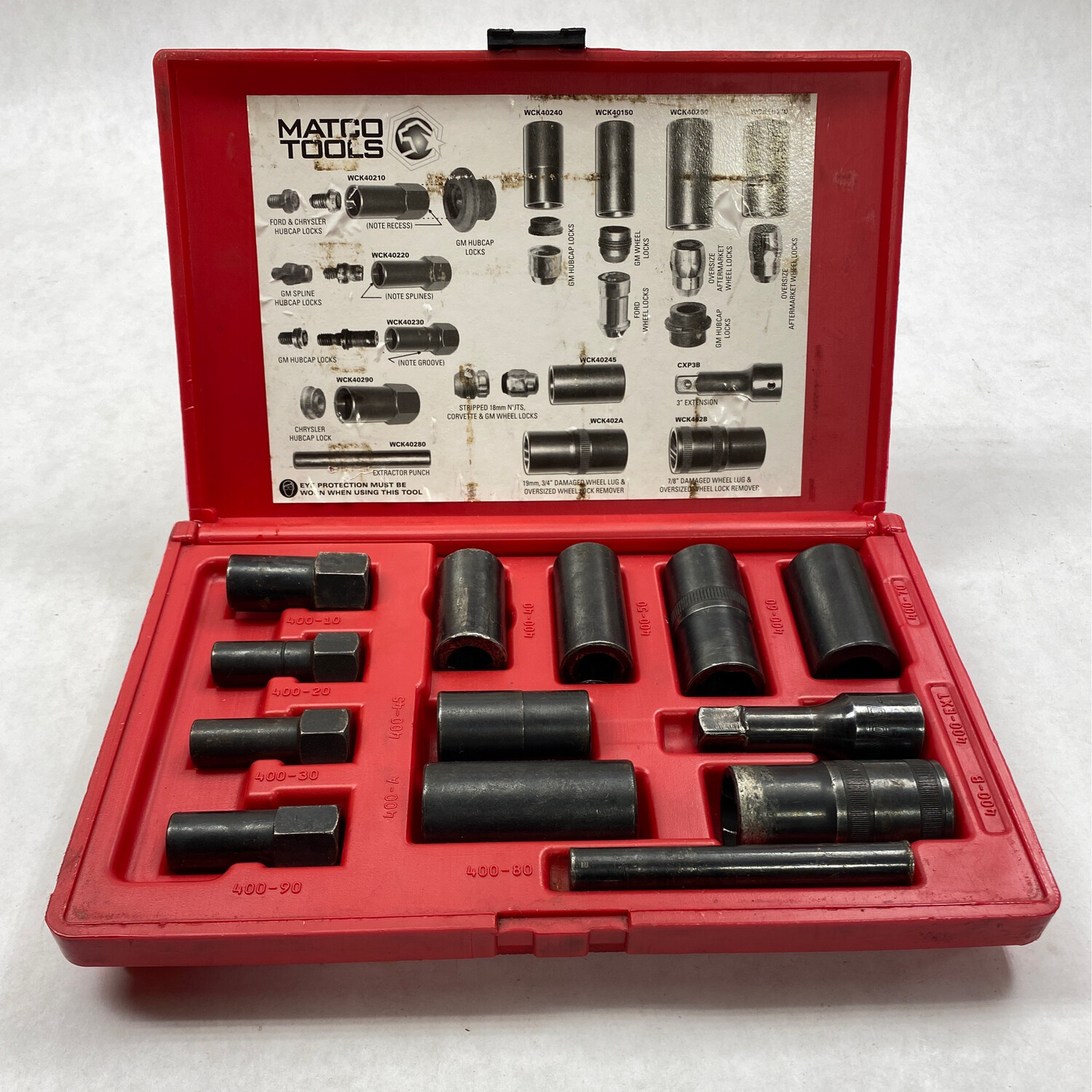 Matco Tools 13pc. Wheel Lock Removal Kit, WCK403