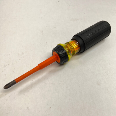 Klein Tools Flat Head & Phillips Insulated Screwdriver