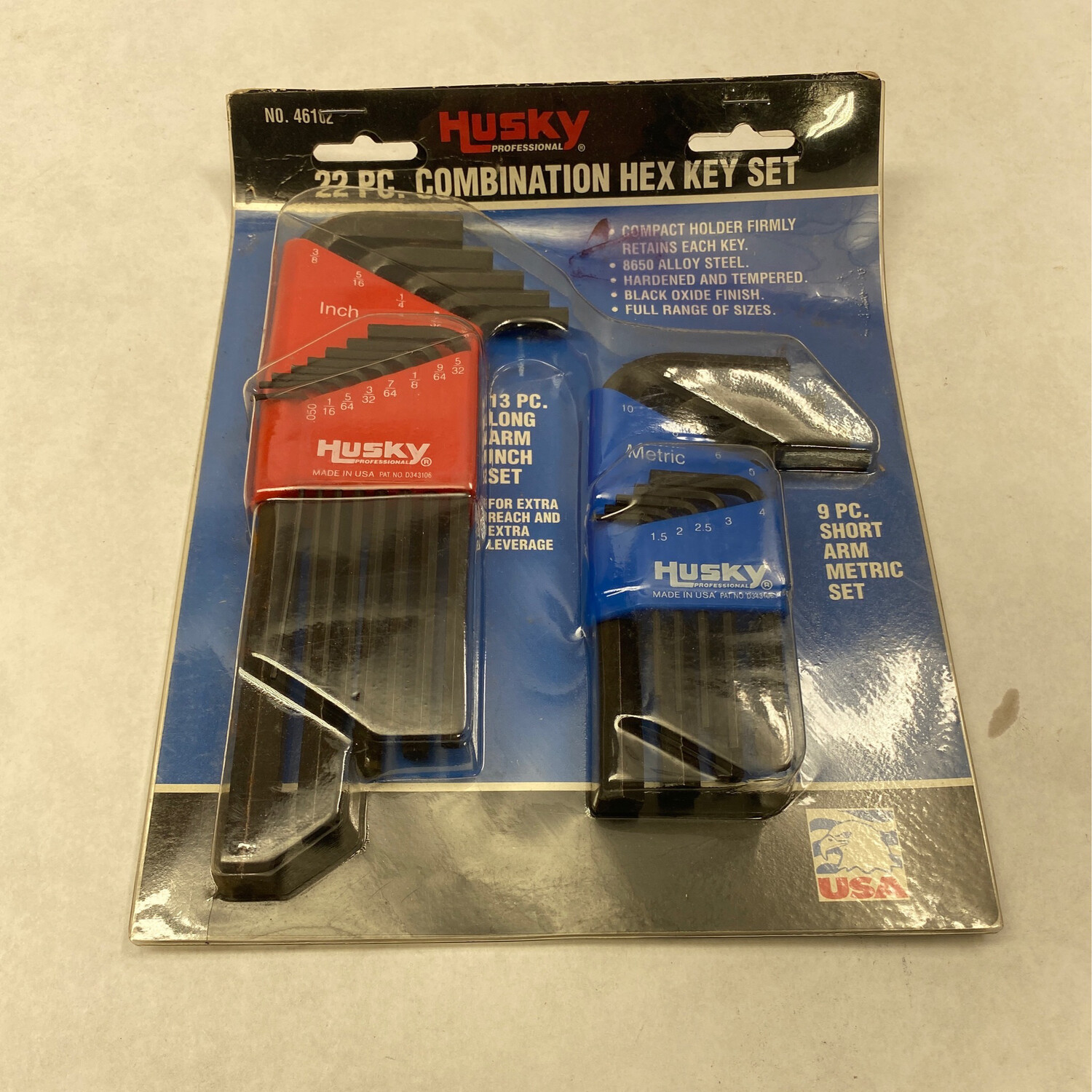 Husky Tools 22pc. Combination Hex Key Set, 46102