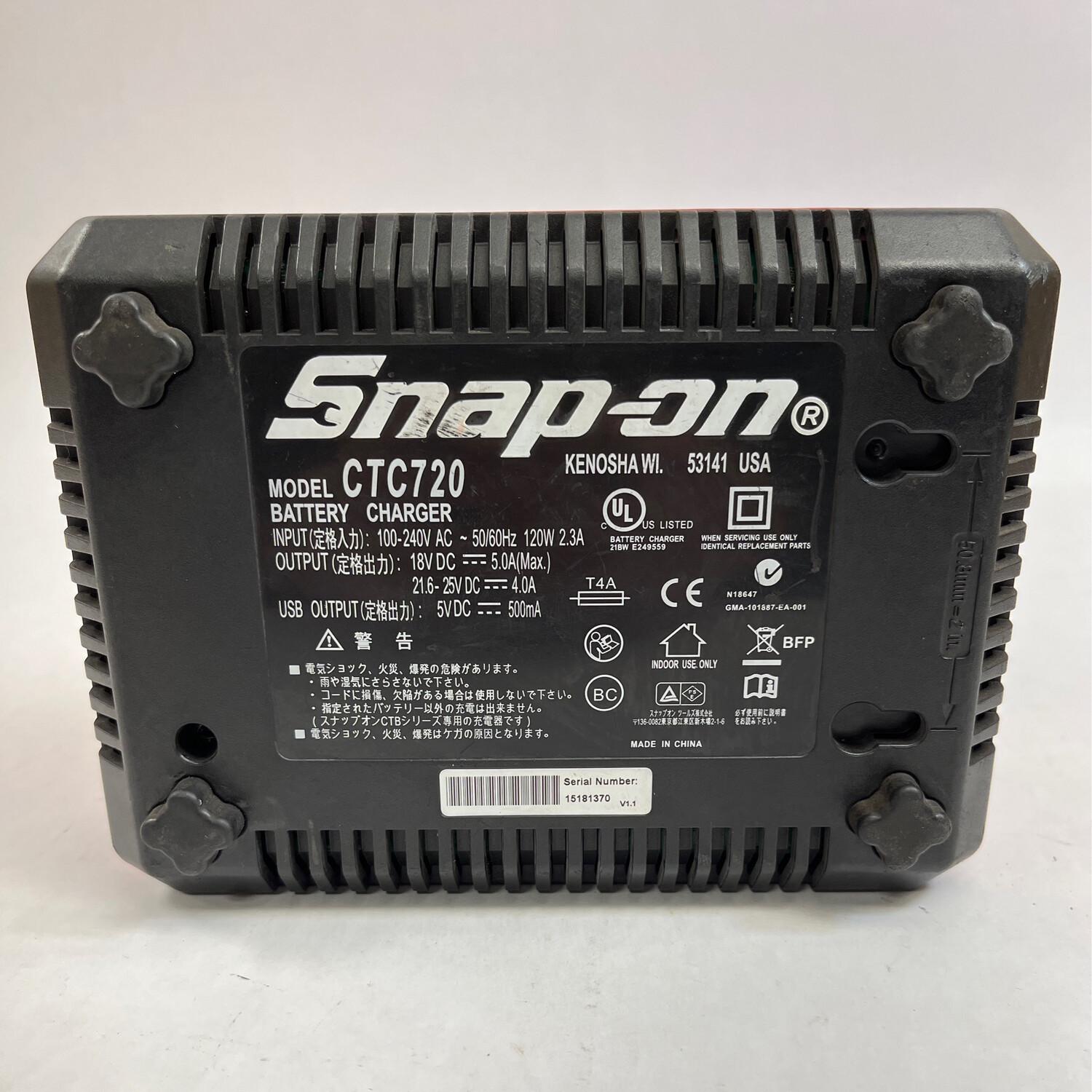 CTC720 Snap Charger - Yahoo!オークション com: on for 18V 「ctc720 